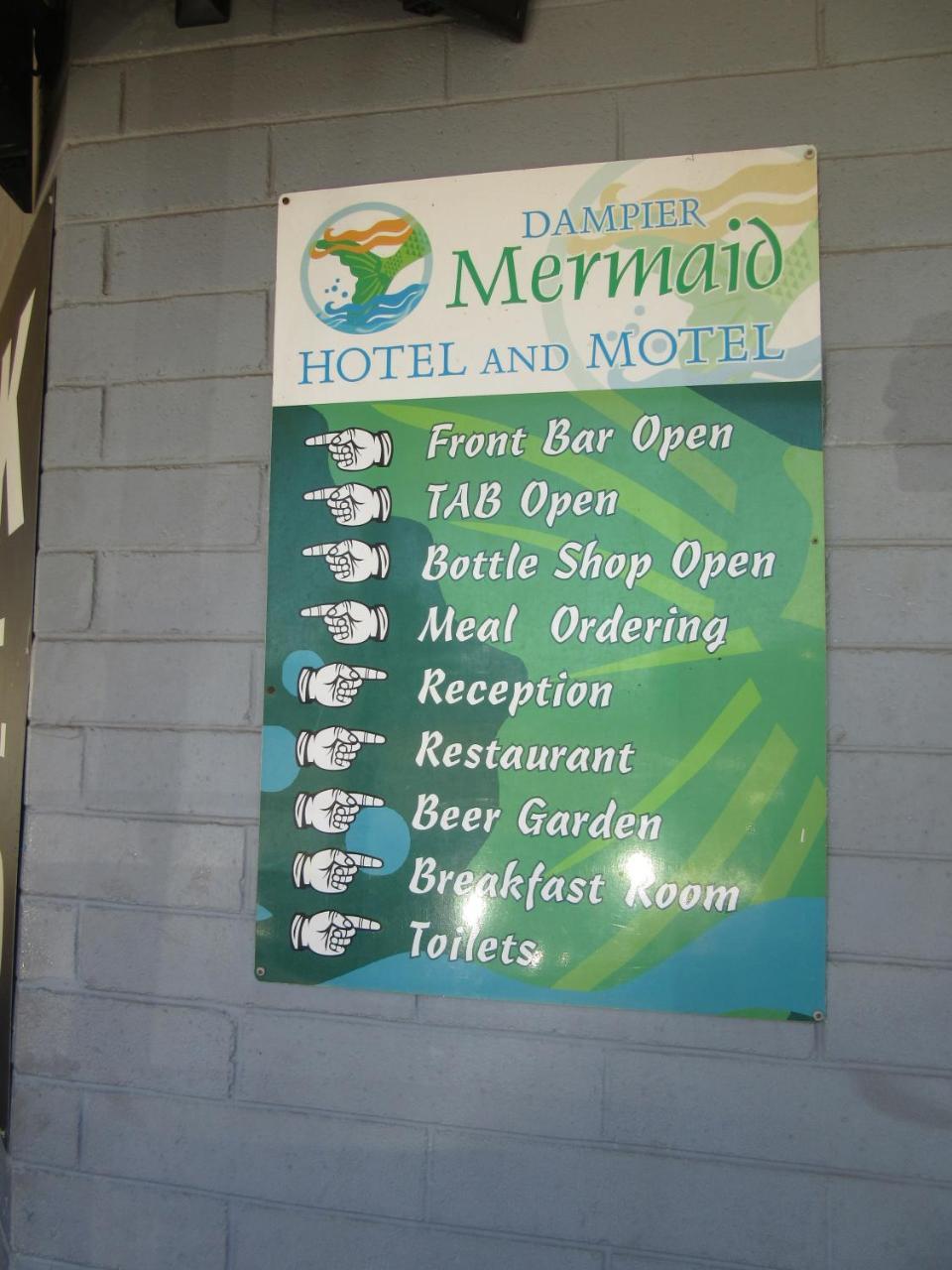 Dampier Mermaid Hotel Karratha Buitenkant foto